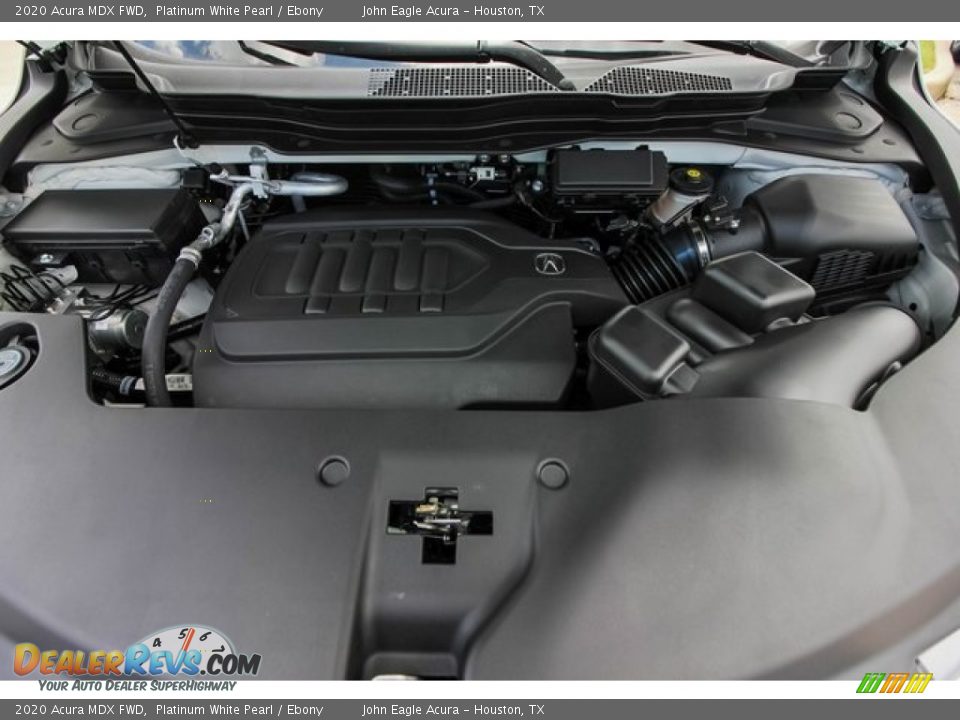 2020 Acura MDX FWD Platinum White Pearl / Ebony Photo #26