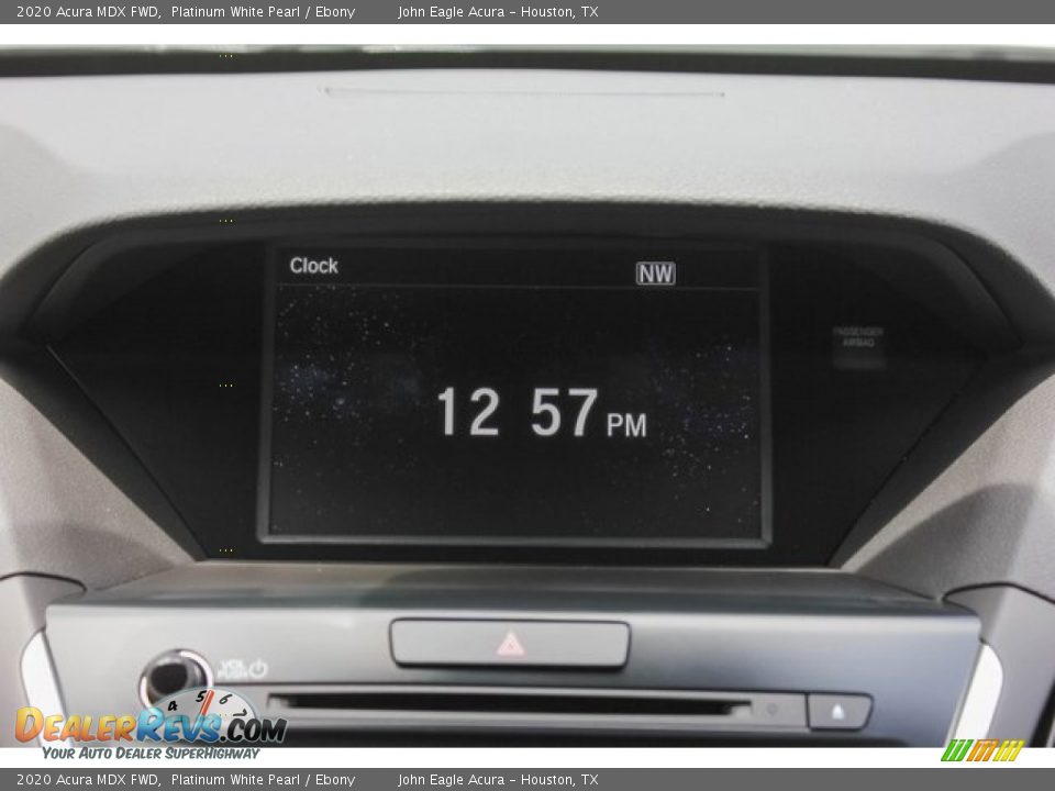 2020 Acura MDX FWD Platinum White Pearl / Ebony Photo #29