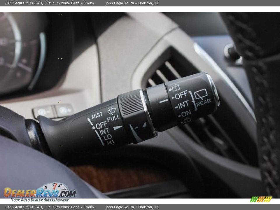 2020 Acura MDX FWD Platinum White Pearl / Ebony Photo #36