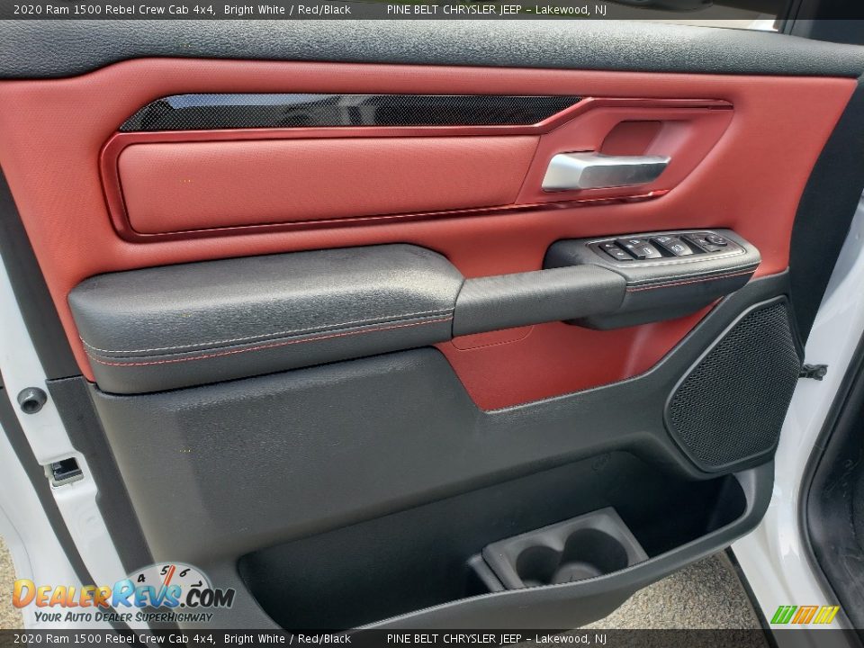 Door Panel of 2020 Ram 1500 Rebel Crew Cab 4x4 Photo #8
