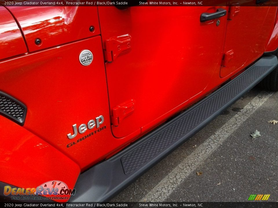 2020 Jeep Gladiator Overland 4x4 Firecracker Red / Black/Dark Saddle Photo #28