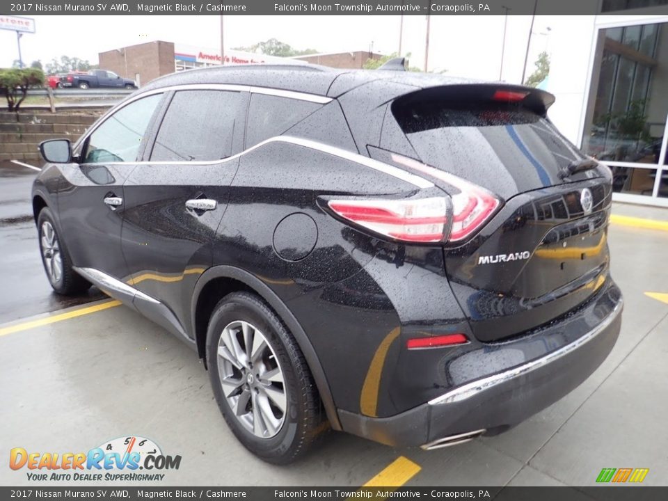 2017 Nissan Murano SV AWD Magnetic Black / Cashmere Photo #3