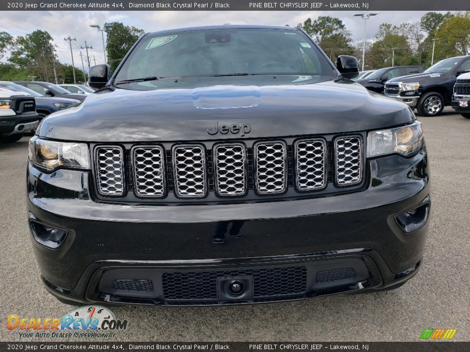 2020 Jeep Grand Cherokee Altitude 4x4 Diamond Black Crystal Pearl / Black Photo #2