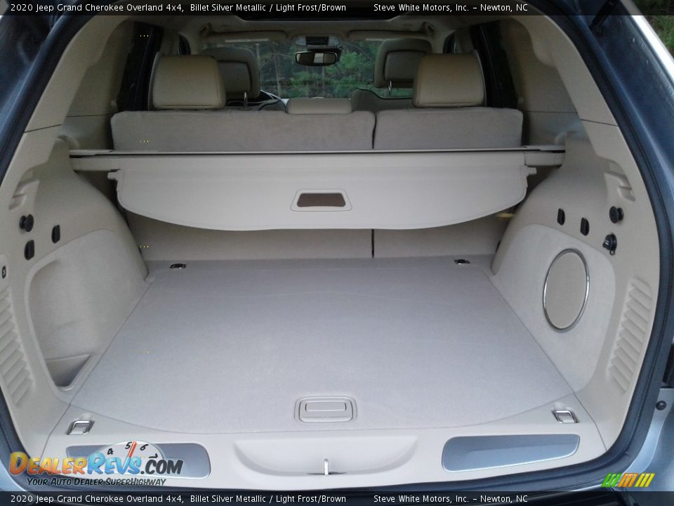 2020 Jeep Grand Cherokee Overland 4x4 Billet Silver Metallic / Light Frost/Brown Photo #13