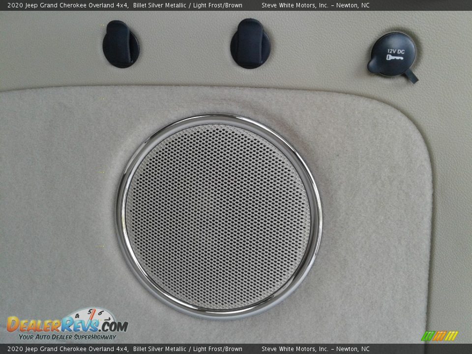 2020 Jeep Grand Cherokee Overland 4x4 Billet Silver Metallic / Light Frost/Brown Photo #14