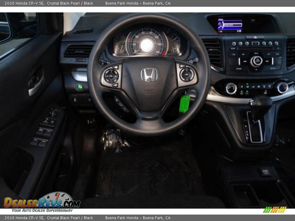 2016 Honda CR-V SE Crystal Black Pearl / Black Photo #5