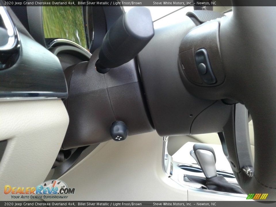 2020 Jeep Grand Cherokee Overland 4x4 Billet Silver Metallic / Light Frost/Brown Photo #18