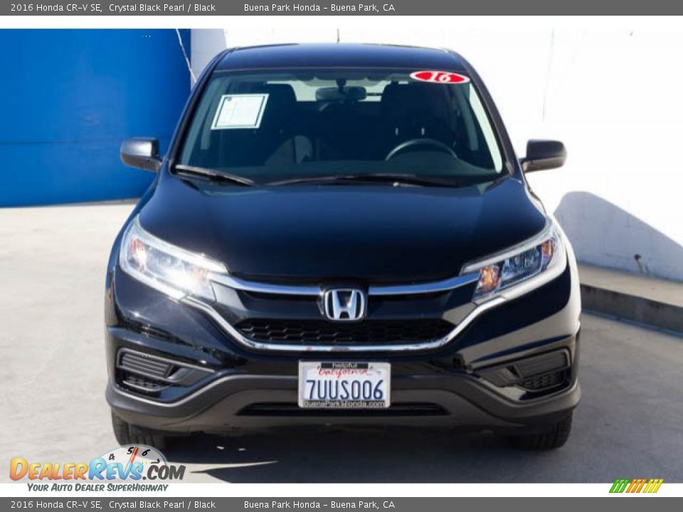 2016 Honda CR-V SE Crystal Black Pearl / Black Photo #7