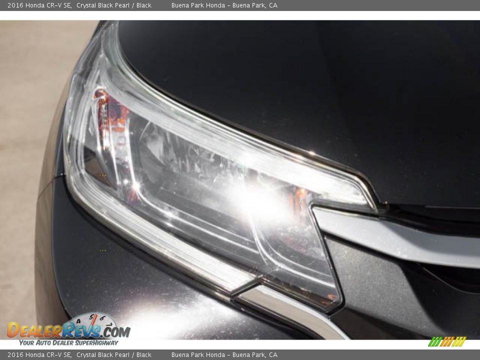 2016 Honda CR-V SE Crystal Black Pearl / Black Photo #8