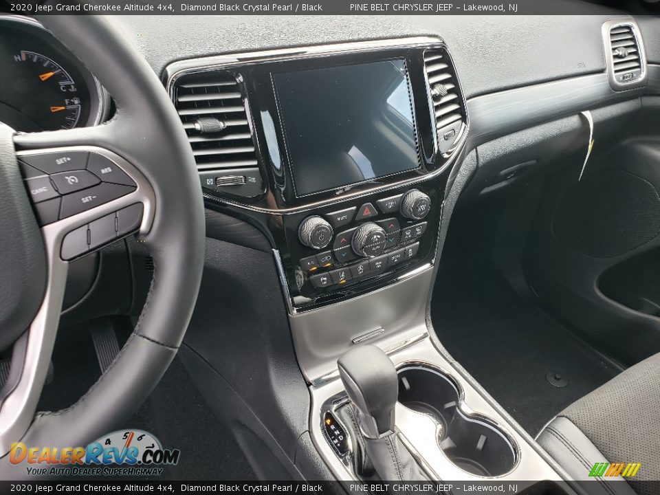 2020 Jeep Grand Cherokee Altitude 4x4 Diamond Black Crystal Pearl / Black Photo #10