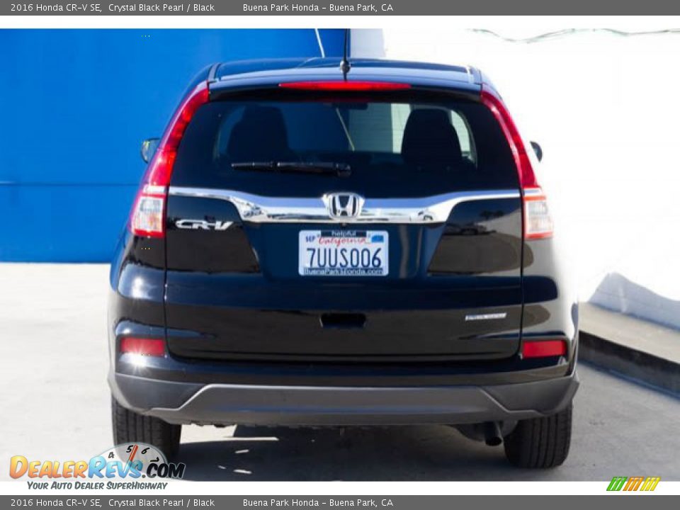 2016 Honda CR-V SE Crystal Black Pearl / Black Photo #11