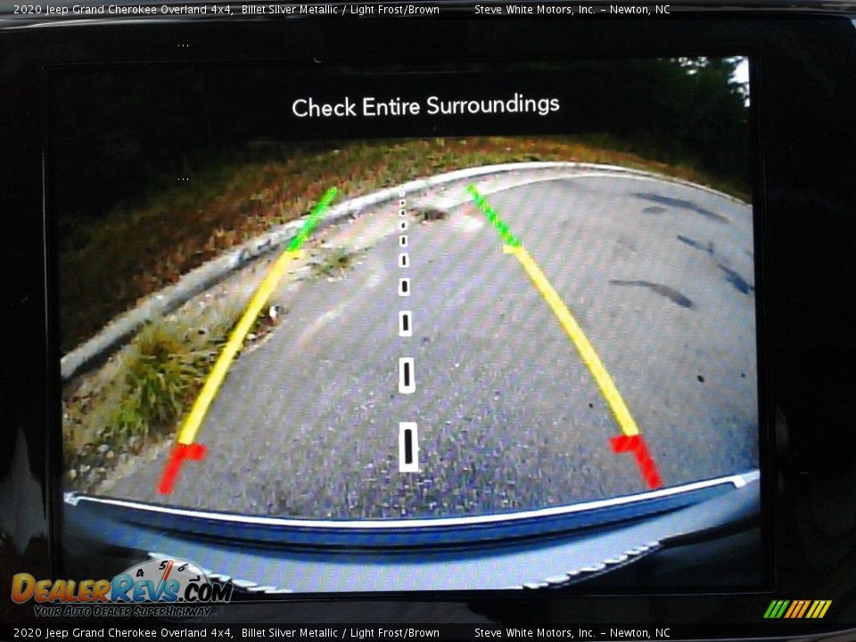 2020 Jeep Grand Cherokee Overland 4x4 Billet Silver Metallic / Light Frost/Brown Photo #24