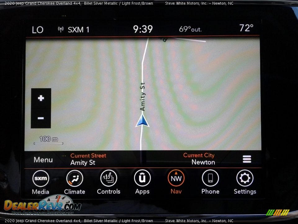 2020 Jeep Grand Cherokee Overland 4x4 Billet Silver Metallic / Light Frost/Brown Photo #27