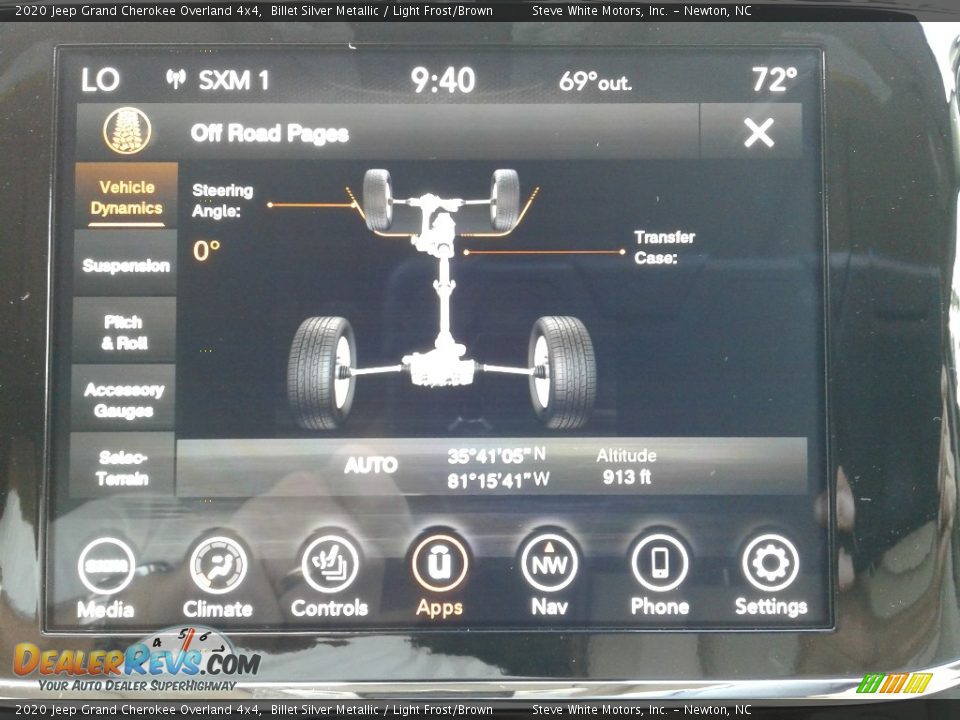 2020 Jeep Grand Cherokee Overland 4x4 Billet Silver Metallic / Light Frost/Brown Photo #30