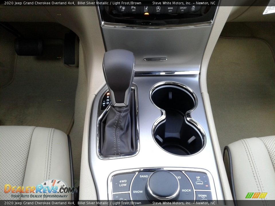 2020 Jeep Grand Cherokee Overland 4x4 Billet Silver Metallic / Light Frost/Brown Photo #32