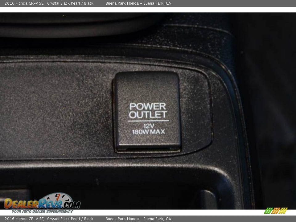 2016 Honda CR-V SE Crystal Black Pearl / Black Photo #15