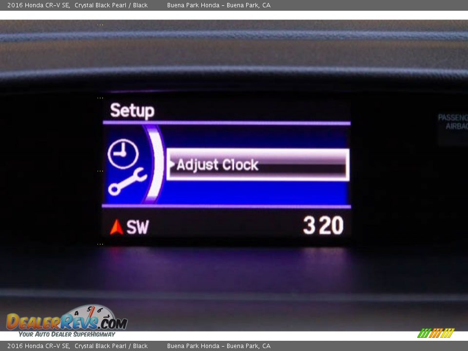 2016 Honda CR-V SE Crystal Black Pearl / Black Photo #23
