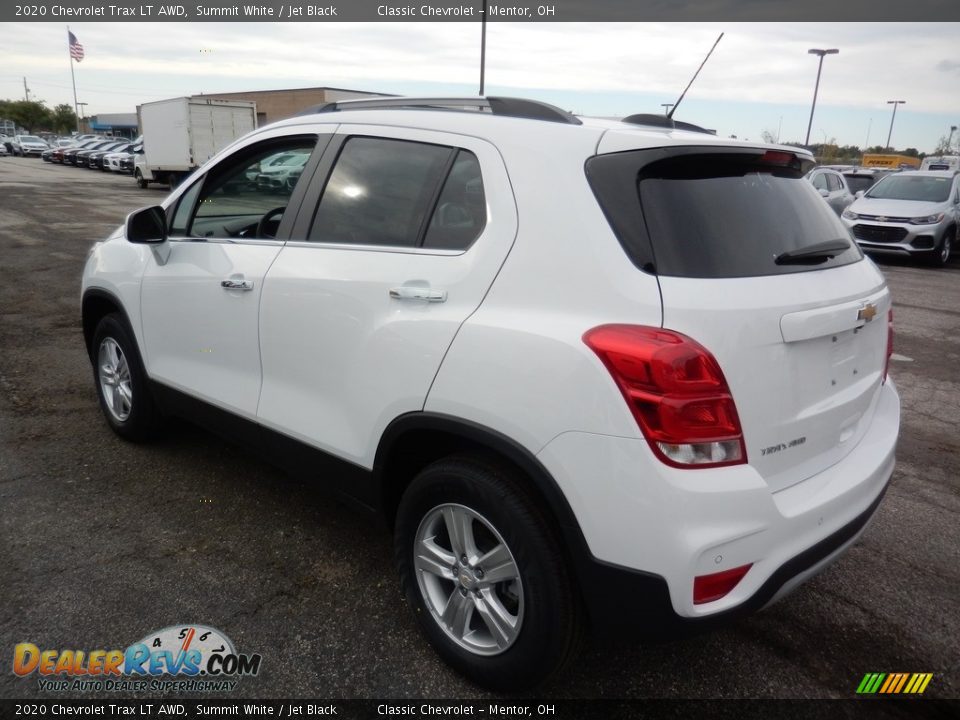 2020 Chevrolet Trax LT AWD Summit White / Jet Black Photo #5