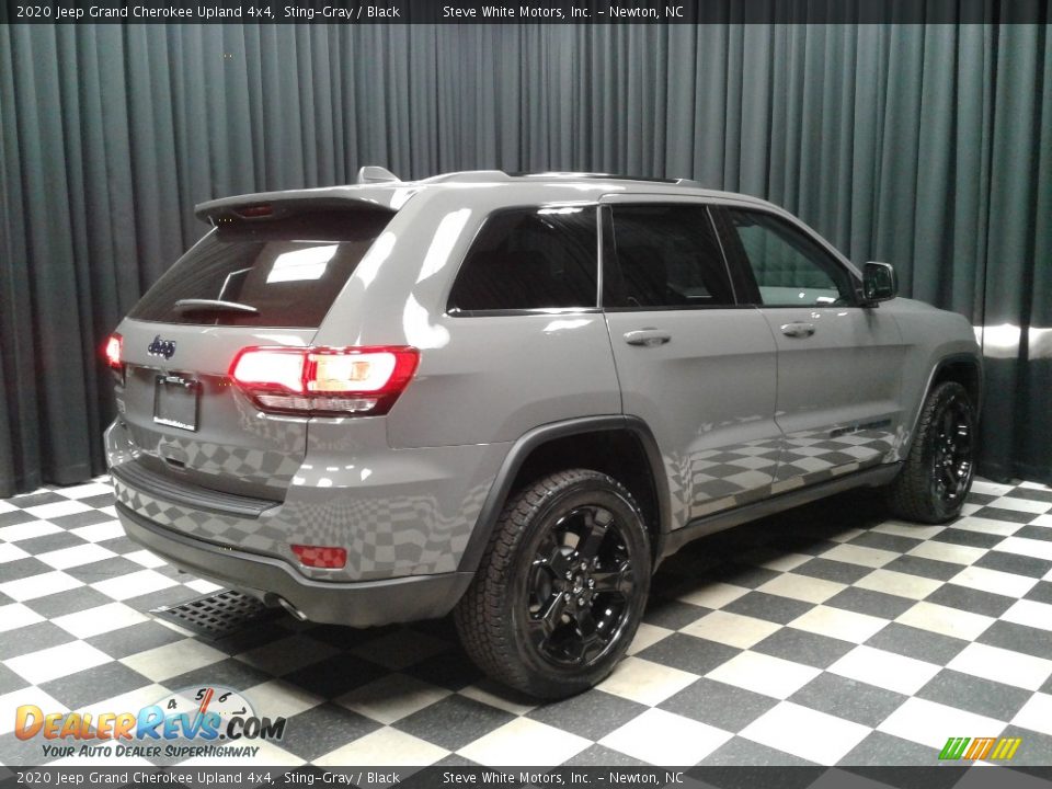 2020 Jeep Grand Cherokee Upland 4x4 Sting-Gray / Black Photo #6