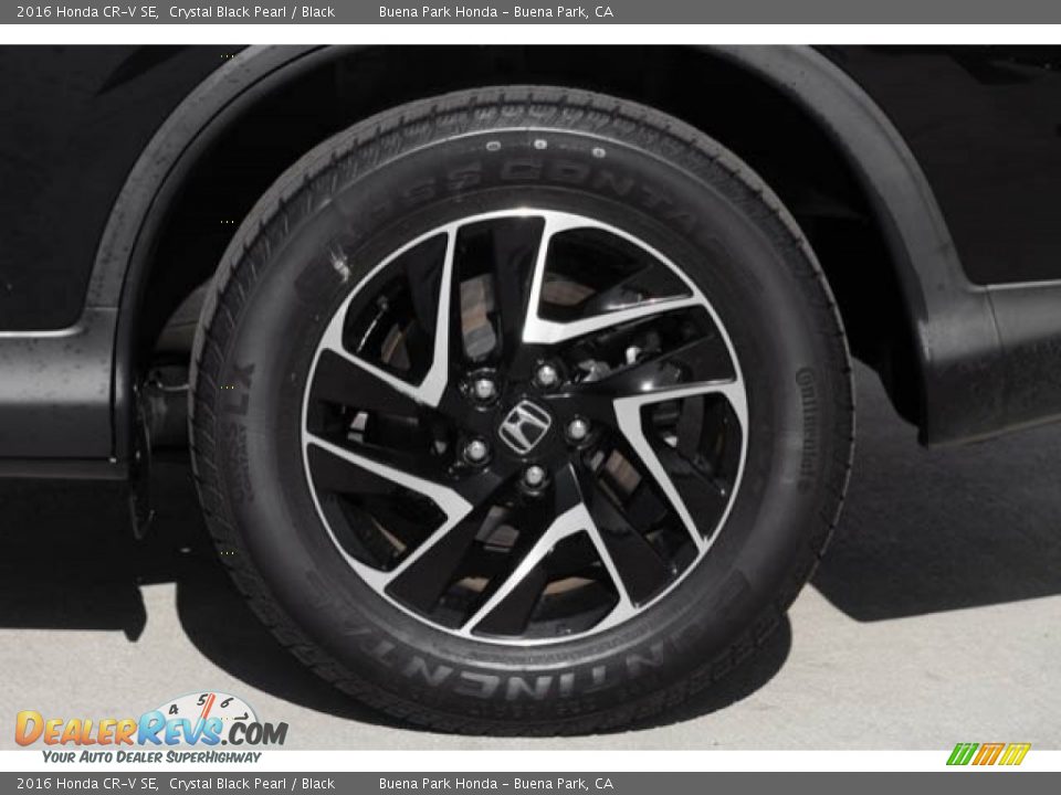 2016 Honda CR-V SE Crystal Black Pearl / Black Photo #34