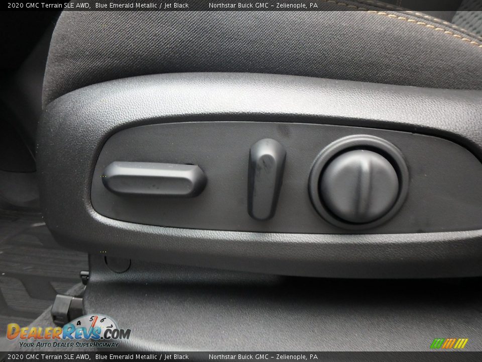2020 GMC Terrain SLE AWD Blue Emerald Metallic / Jet Black Photo #11