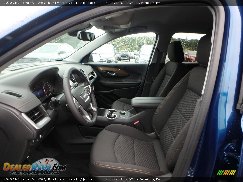 2020 GMC Terrain SLE AWD Blue Emerald Metallic / Jet Black Photo #13