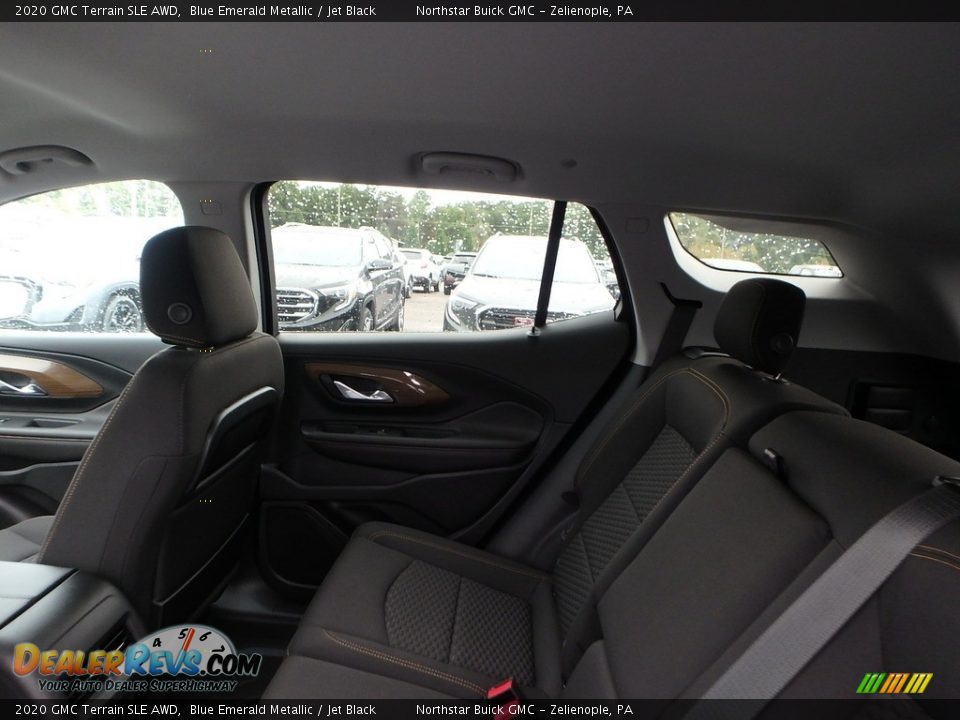 2020 GMC Terrain SLE AWD Blue Emerald Metallic / Jet Black Photo #14
