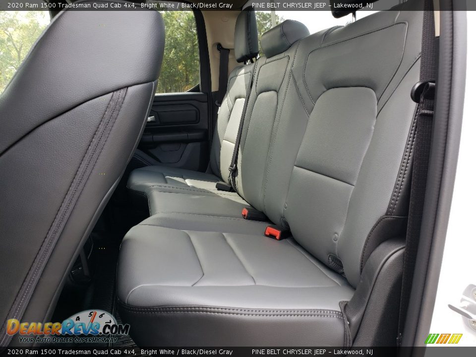 2020 Ram 1500 Tradesman Quad Cab 4x4 Bright White / Black/Diesel Gray Photo #6