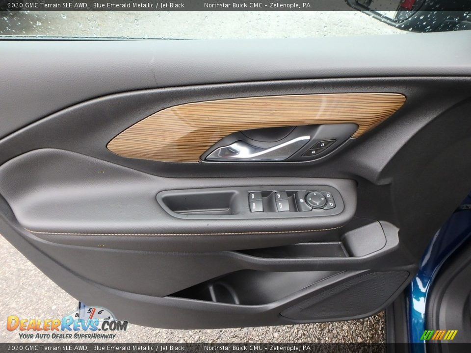 2020 GMC Terrain SLE AWD Blue Emerald Metallic / Jet Black Photo #16