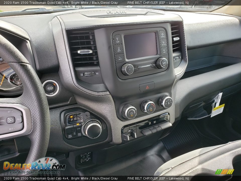 2020 Ram 1500 Tradesman Quad Cab 4x4 Bright White / Black/Diesel Gray Photo #10