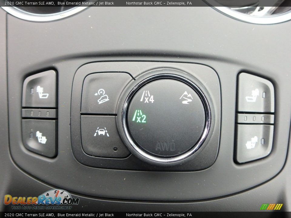 2020 GMC Terrain SLE AWD Blue Emerald Metallic / Jet Black Photo #18