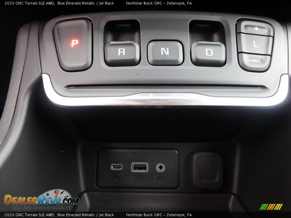 2020 GMC Terrain SLE AWD Blue Emerald Metallic / Jet Black Photo #19