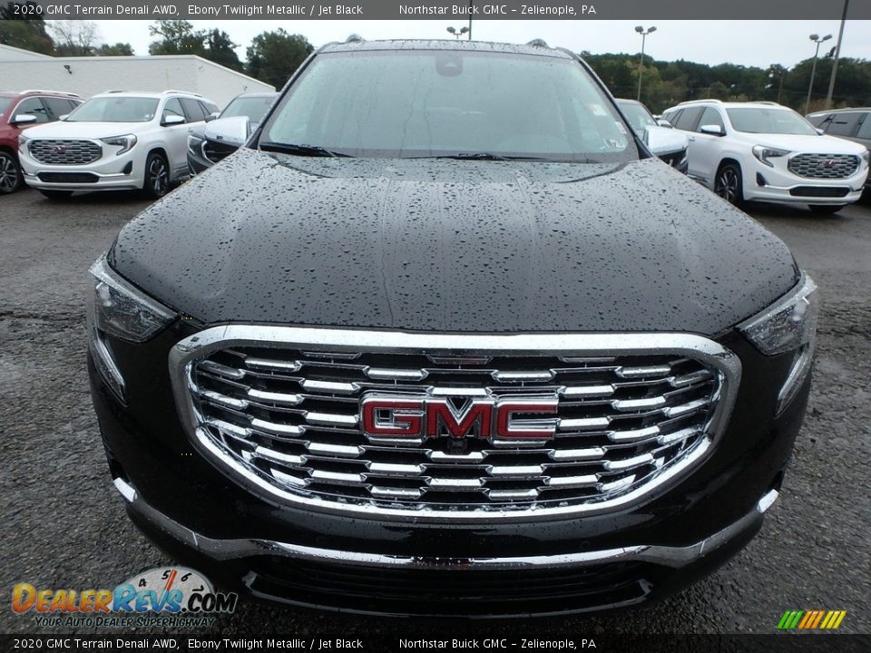 2020 GMC Terrain Denali AWD Ebony Twilight Metallic / Jet Black Photo #2