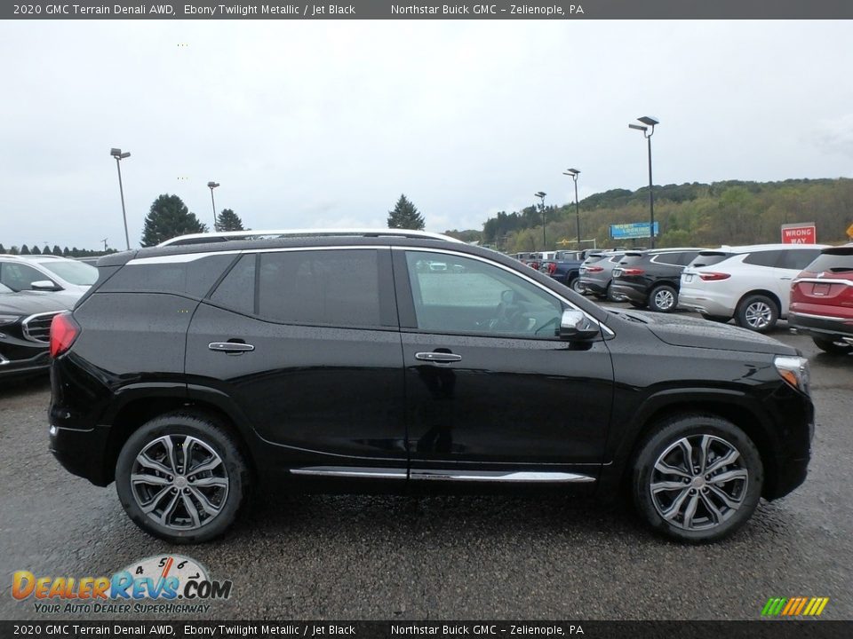 2020 GMC Terrain Denali AWD Ebony Twilight Metallic / Jet Black Photo #4