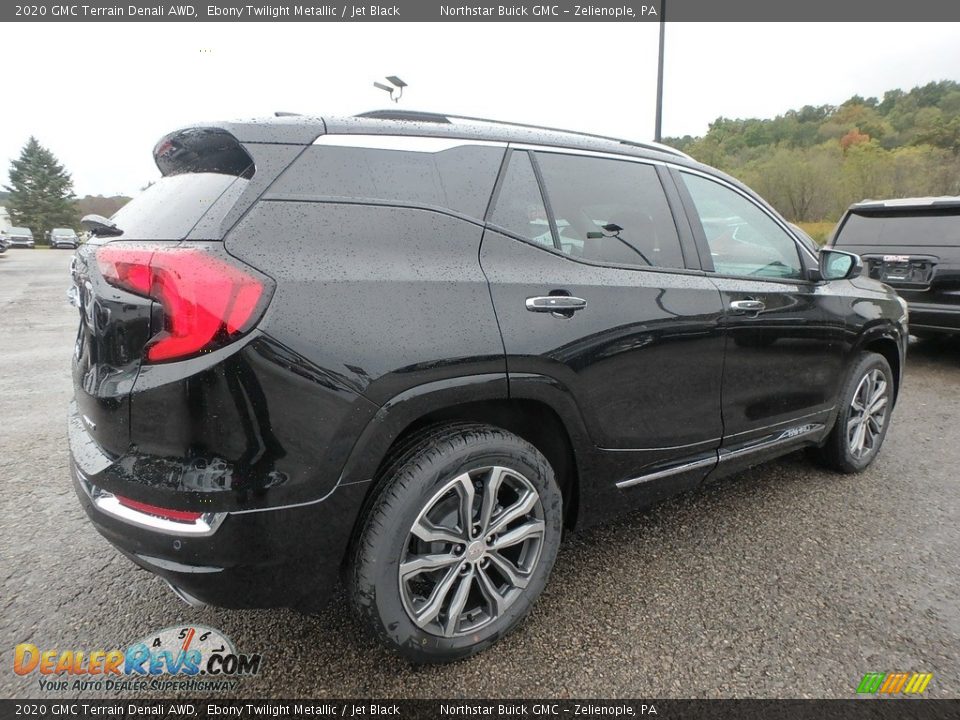 2020 GMC Terrain Denali AWD Ebony Twilight Metallic / Jet Black Photo #5