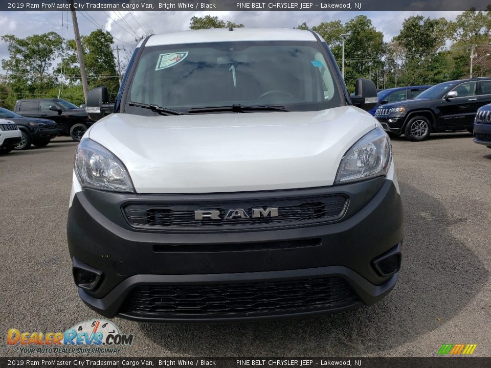 2019 Ram ProMaster City Tradesman Cargo Van Bright White / Black Photo #2