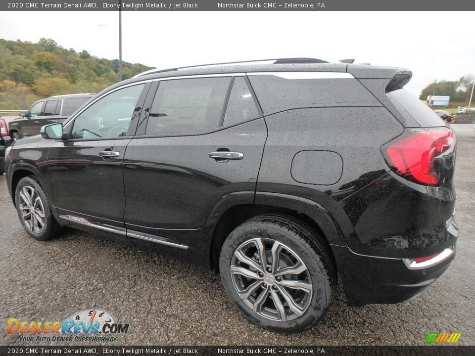 2020 GMC Terrain Denali AWD Ebony Twilight Metallic / Jet Black Photo #8