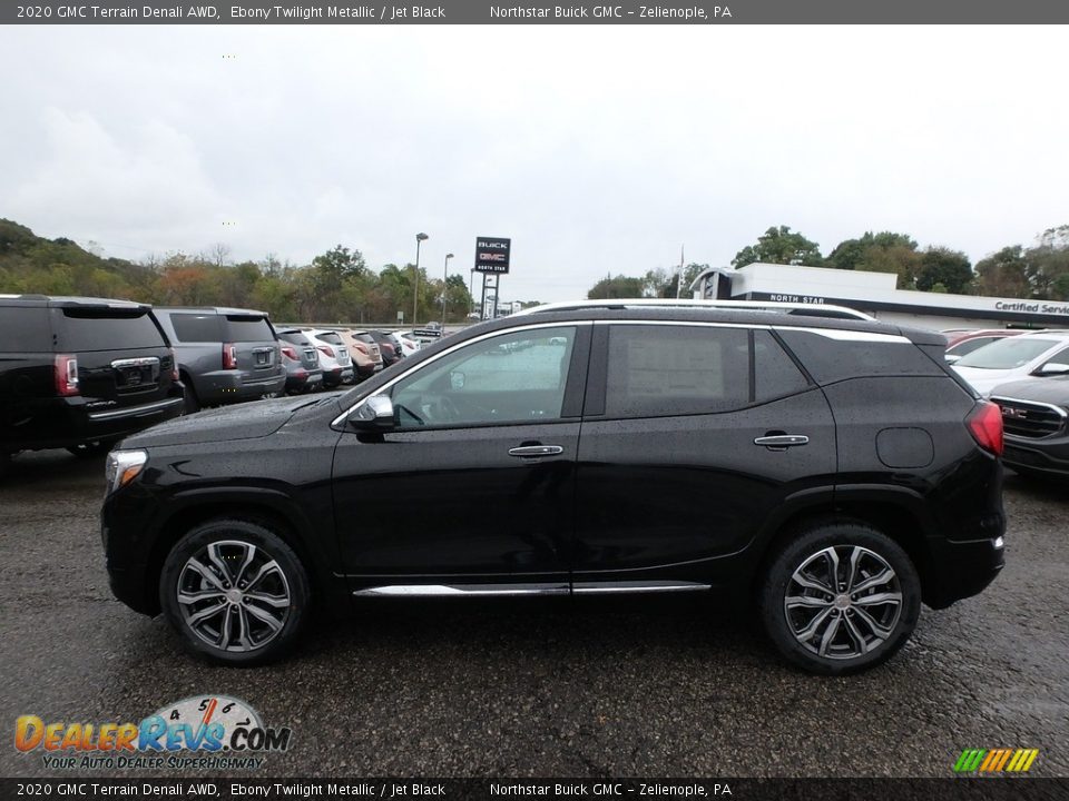2020 GMC Terrain Denali AWD Ebony Twilight Metallic / Jet Black Photo #9
