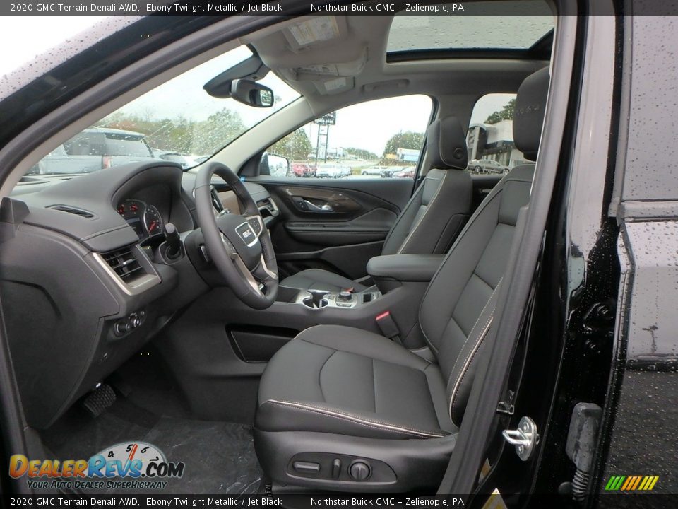 2020 GMC Terrain Denali AWD Ebony Twilight Metallic / Jet Black Photo #11