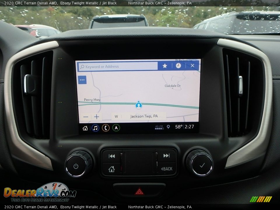 2020 GMC Terrain Denali AWD Ebony Twilight Metallic / Jet Black Photo #18
