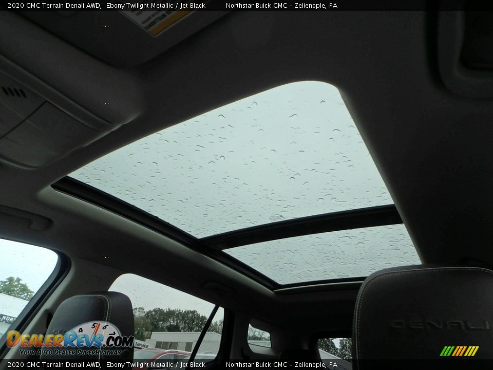 2020 GMC Terrain Denali AWD Ebony Twilight Metallic / Jet Black Photo #20