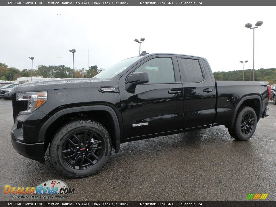 2020 GMC Sierra 1500 Elevation Double Cab 4WD Onyx Black / Jet Black Photo #1