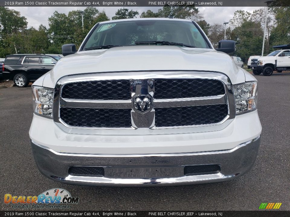2019 Ram 1500 Classic Tradesman Regular Cab 4x4 Bright White / Black Photo #2