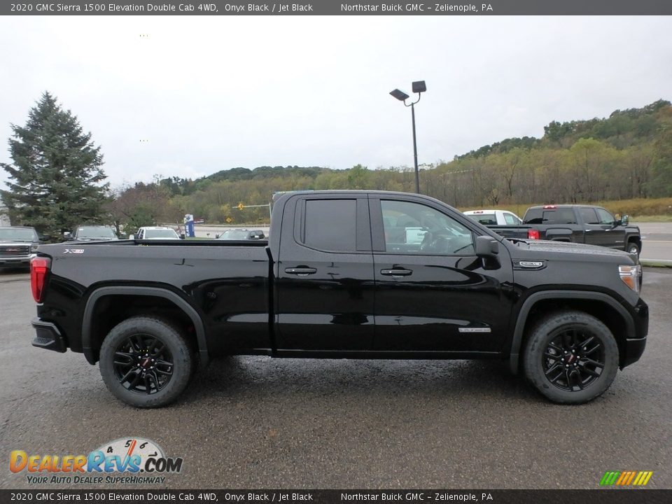 Onyx Black 2020 GMC Sierra 1500 Elevation Double Cab 4WD Photo #4