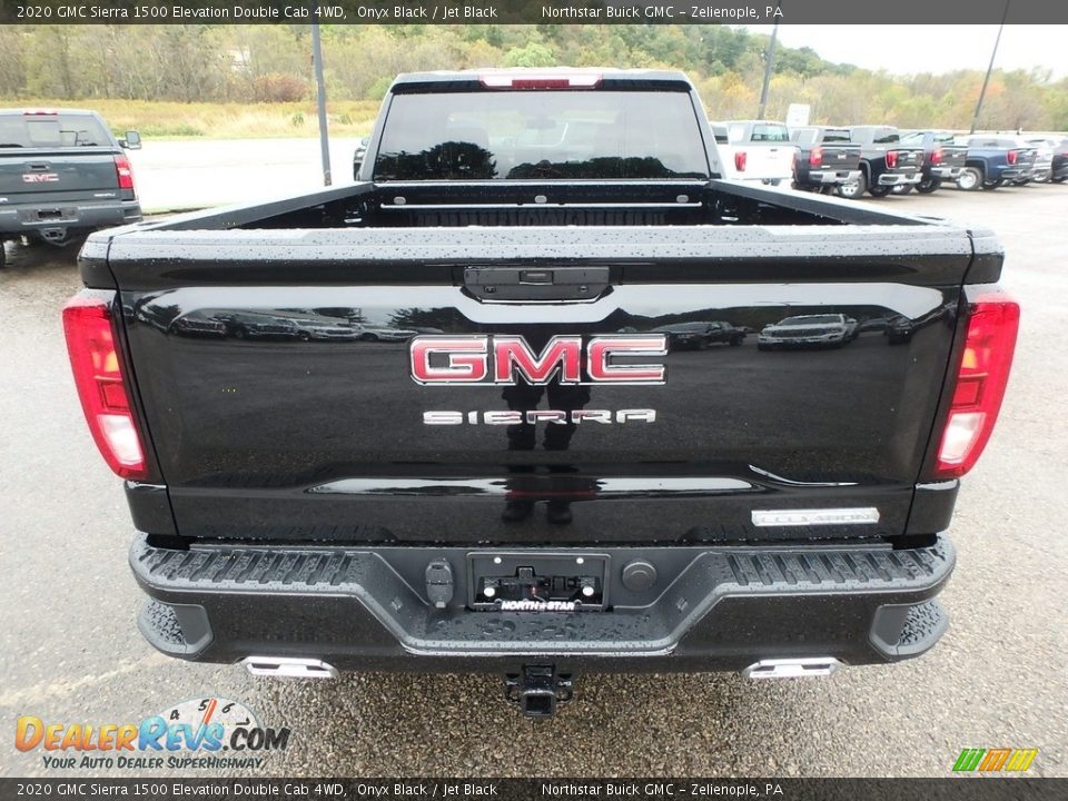 2020 GMC Sierra 1500 Elevation Double Cab 4WD Onyx Black / Jet Black Photo #6