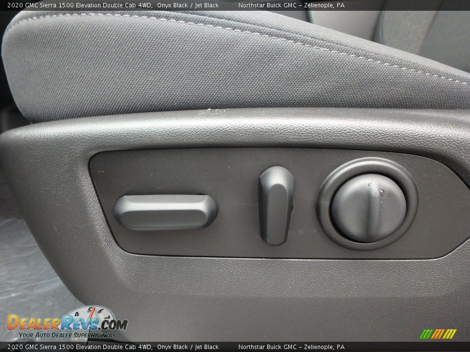 2020 GMC Sierra 1500 Elevation Double Cab 4WD Onyx Black / Jet Black Photo #10