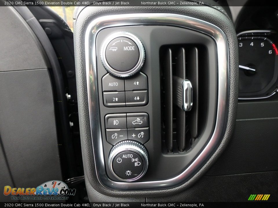 Controls of 2020 GMC Sierra 1500 Elevation Double Cab 4WD Photo #11