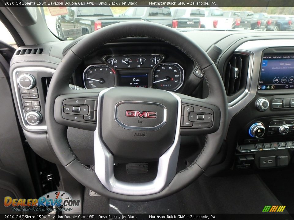 2020 GMC Sierra 1500 Elevation Double Cab 4WD Steering Wheel Photo #18
