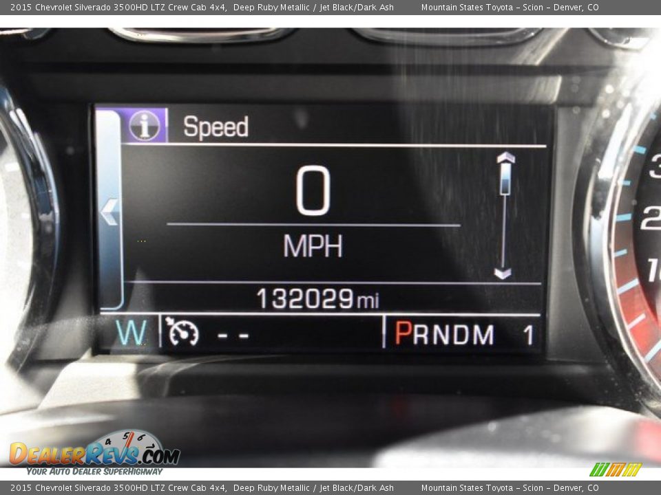 2015 Chevrolet Silverado 3500HD LTZ Crew Cab 4x4 Deep Ruby Metallic / Jet Black/Dark Ash Photo #12