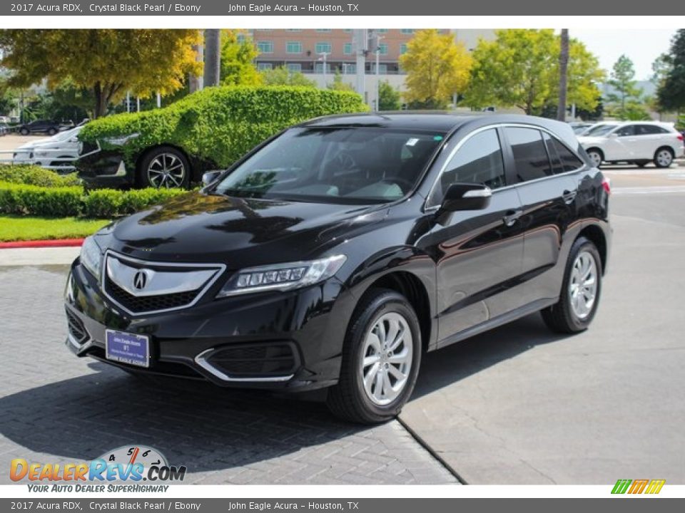 2017 Acura RDX Crystal Black Pearl / Ebony Photo #3
